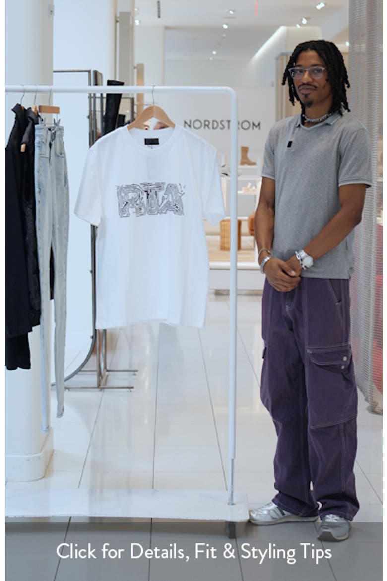 Liam Topographic Graphic T-Shirt video