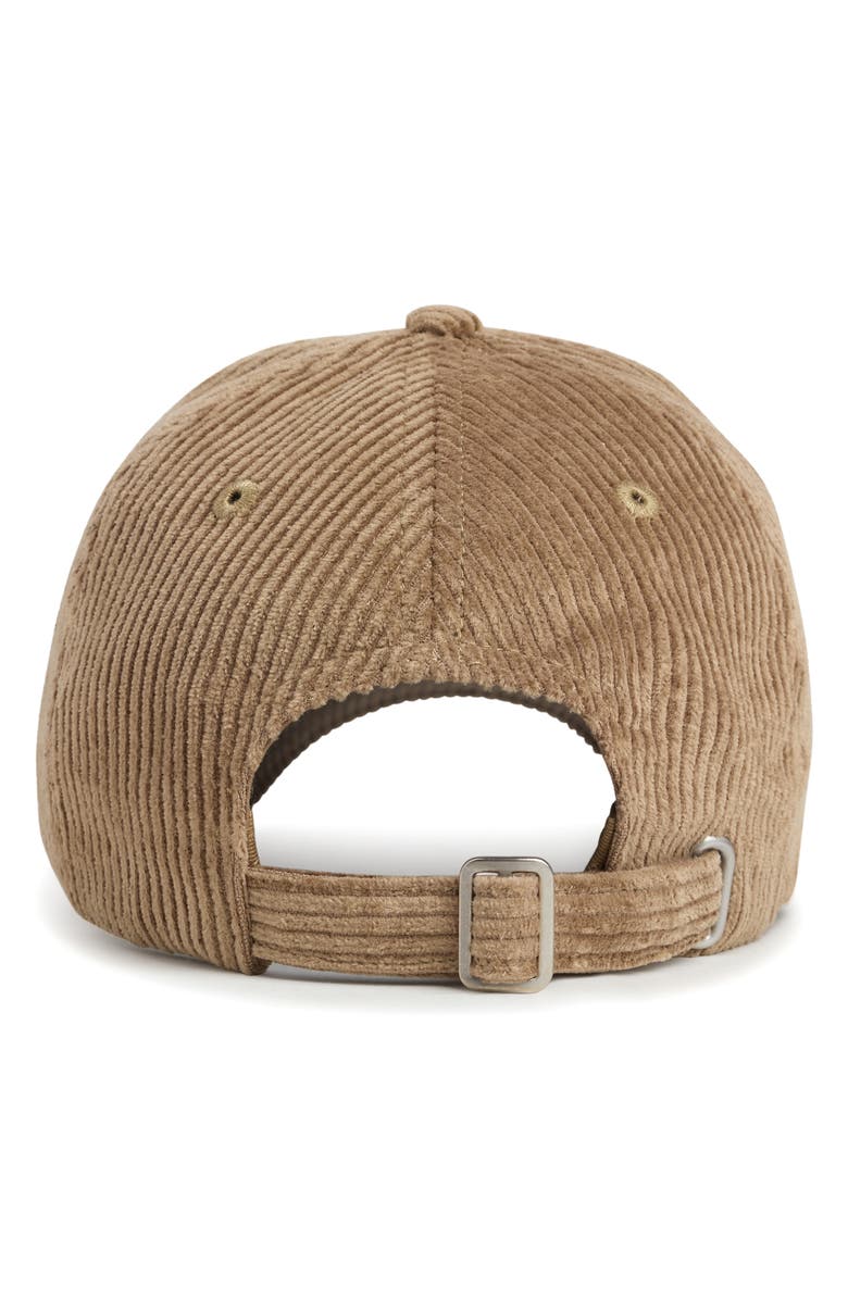 Favorite Daughter Classic Logo Corduroy Baseball Cap, Alternate, color, Tan