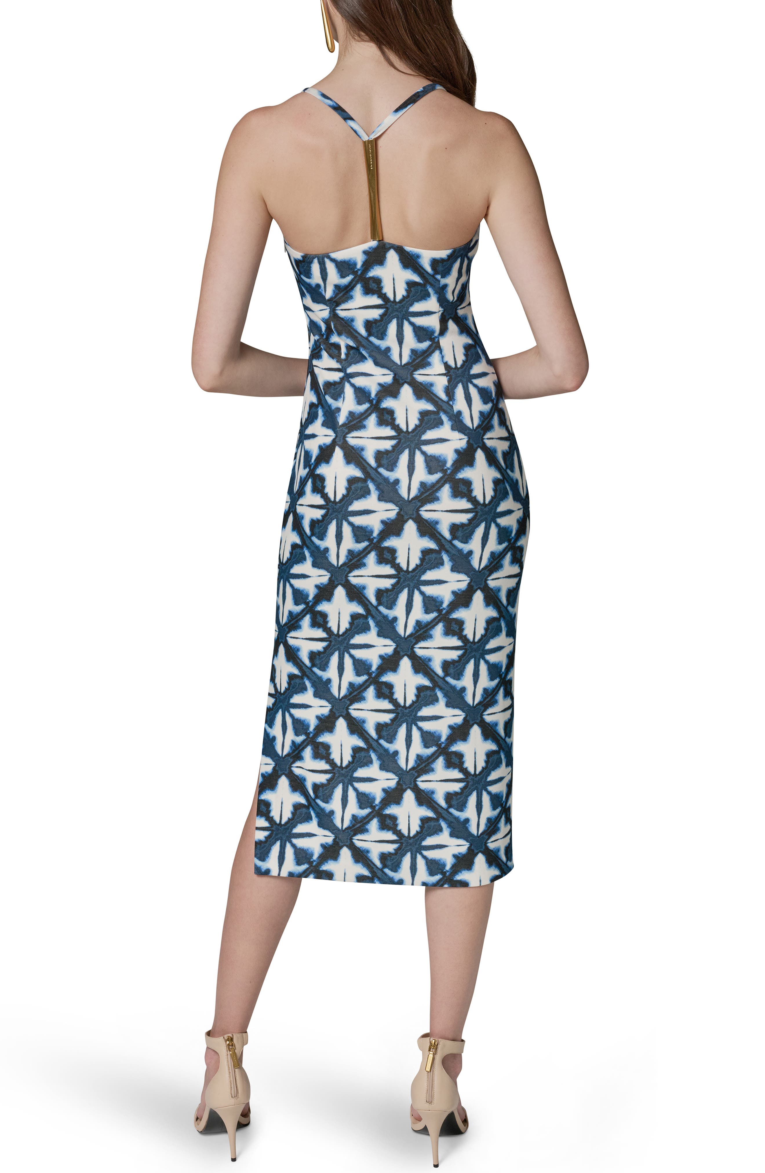 Print Midh Sheath Dress - image 2