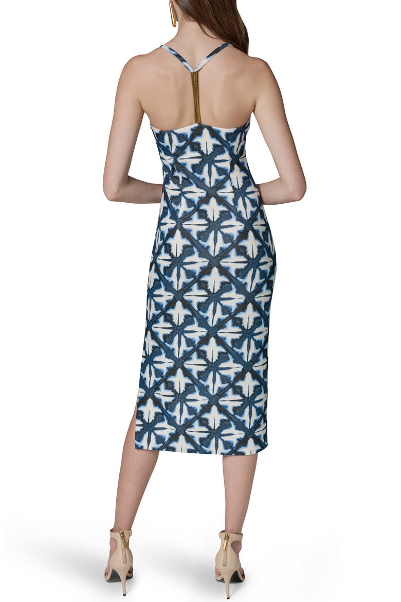 Print Midh Sheath Dress, Alternate, color, NIGHTFALL