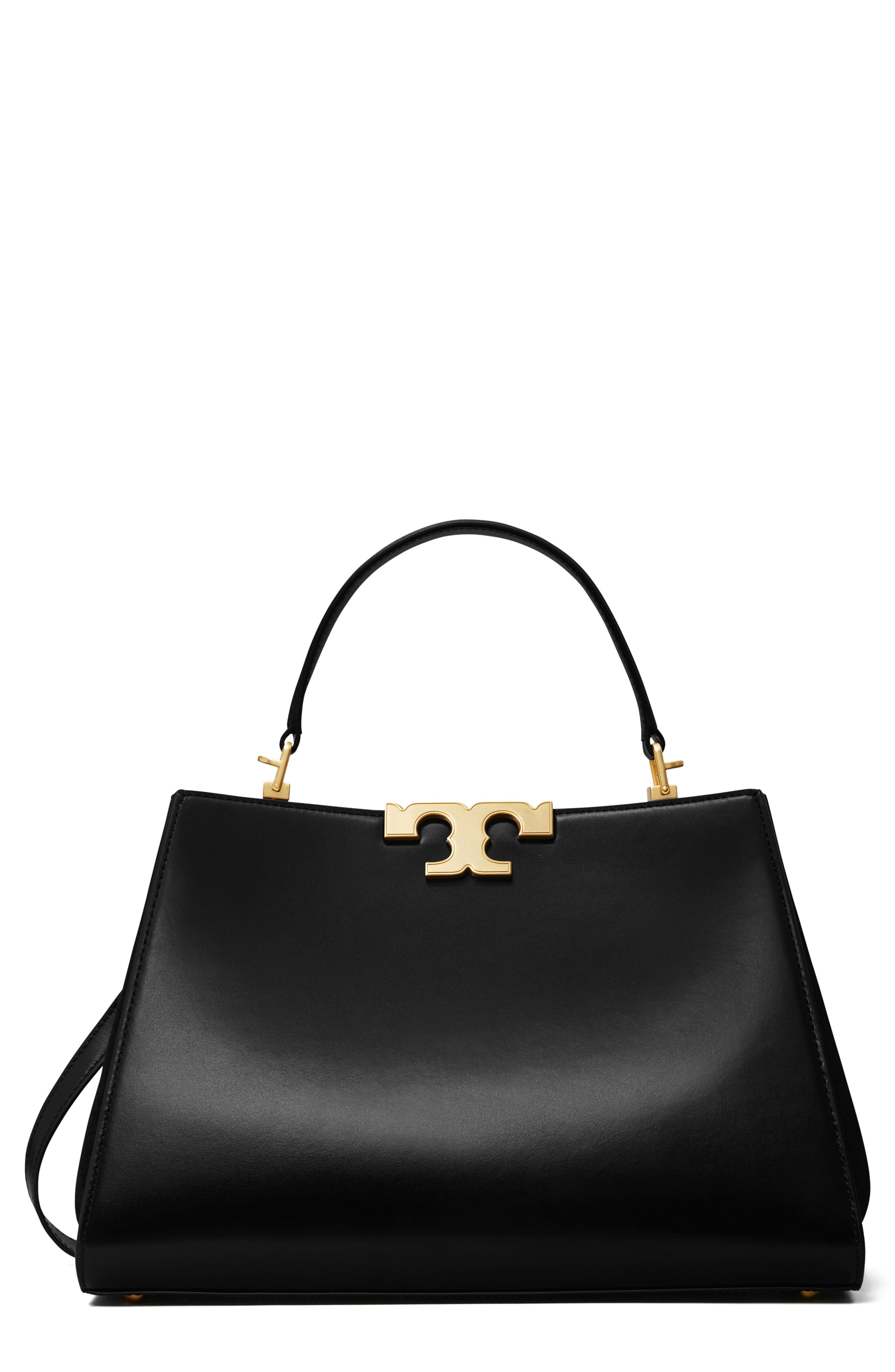 Tory Burch Eleanor Leather Satchel, Main, color, 