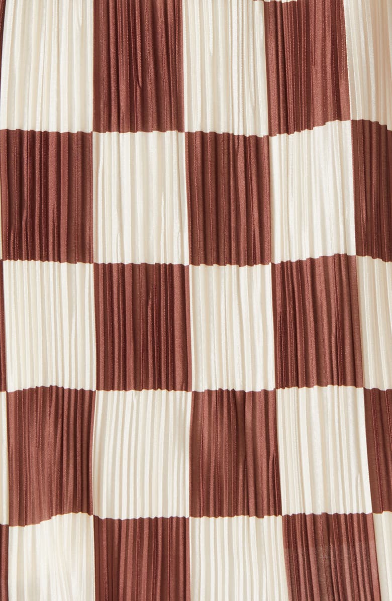 Dressed in Lala Est La Vie Plissé Top & Skirt Set, Alternate, color, 