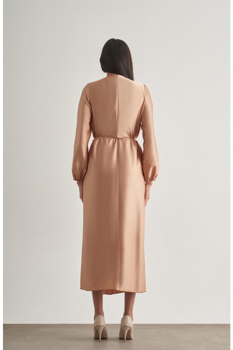 Maxi Dress, Alternate, color, Beige
