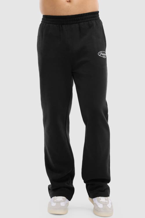 Peloton Soft Fleece Straight Leg Pant In Black
