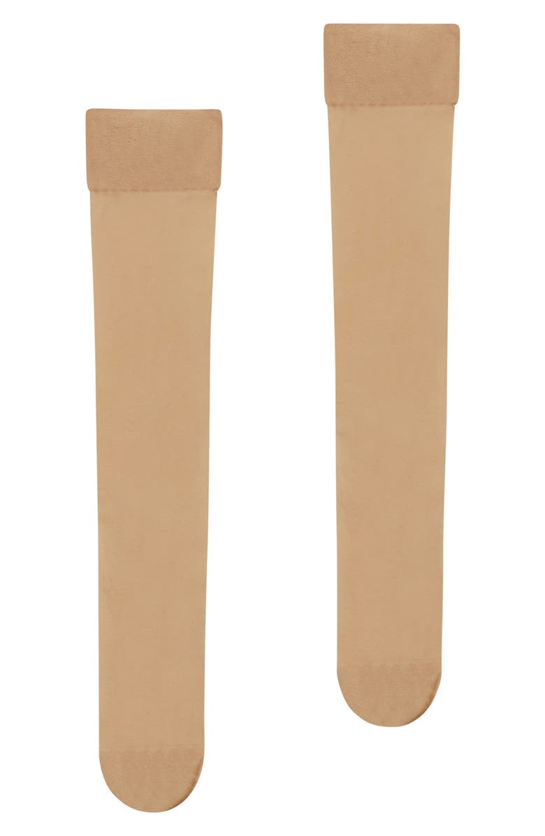 Wolford Knee High Stay-Up Stockings, Alternate, color, 