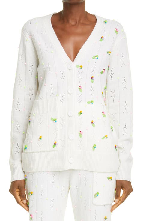 Rosie Grandpa Oversize Wool Cardigan