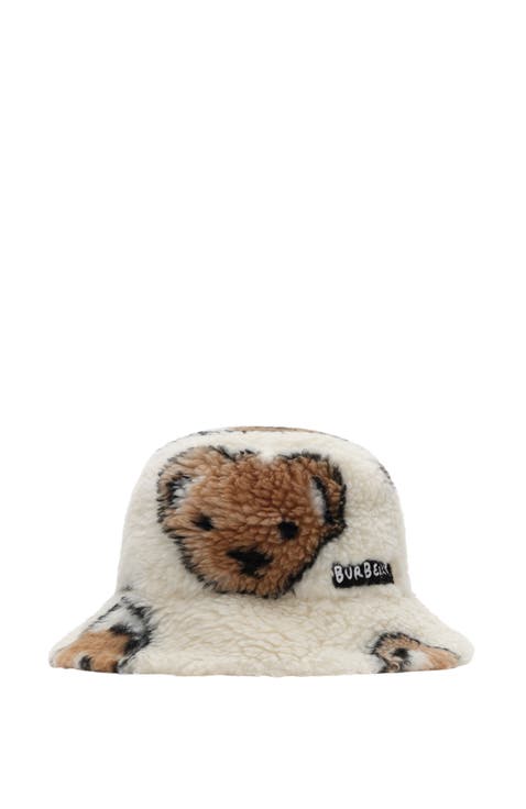 Thomas Bear Fleece Bucket Hat