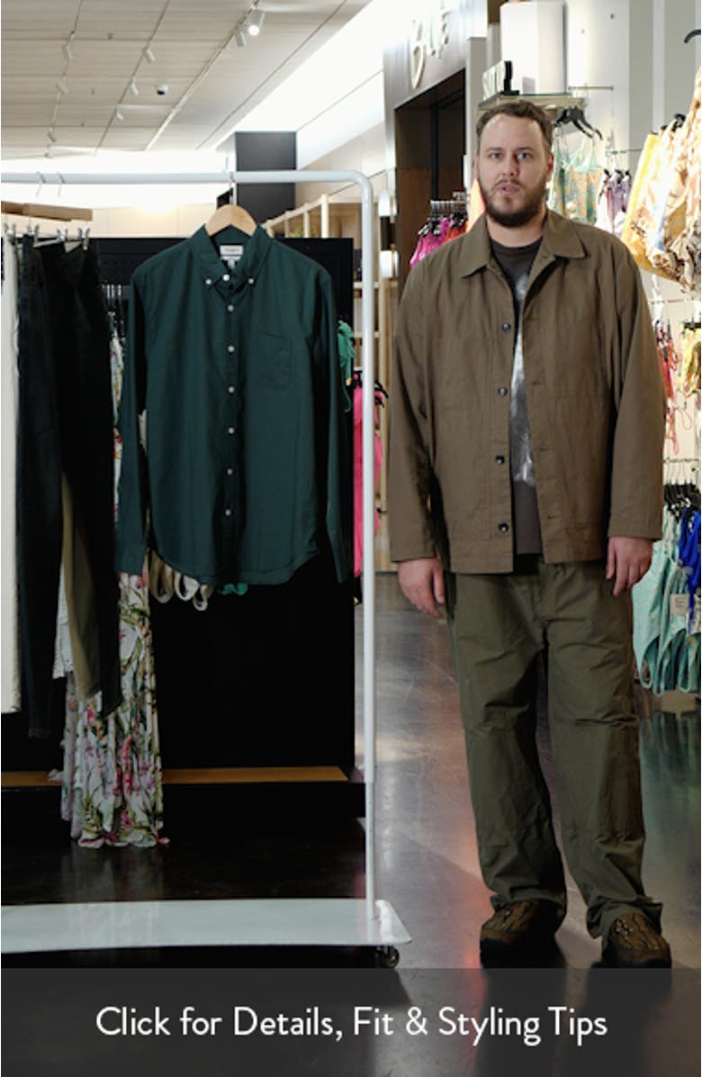 Everyday Slim Fit Microcheck Stretch Cotton Button-Down Shirt, sales video thumbnail