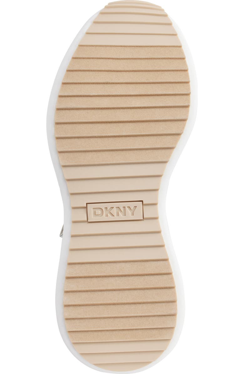 DKNY Zacata Platform Wedge Sneaker, Alternate, color, Hemp