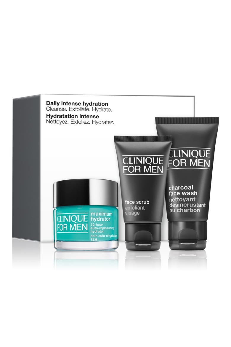 Daily Intense Hydration Skin Care Set for Men (Limited Edition) USD $57 Value, Main, color, NO COLOR