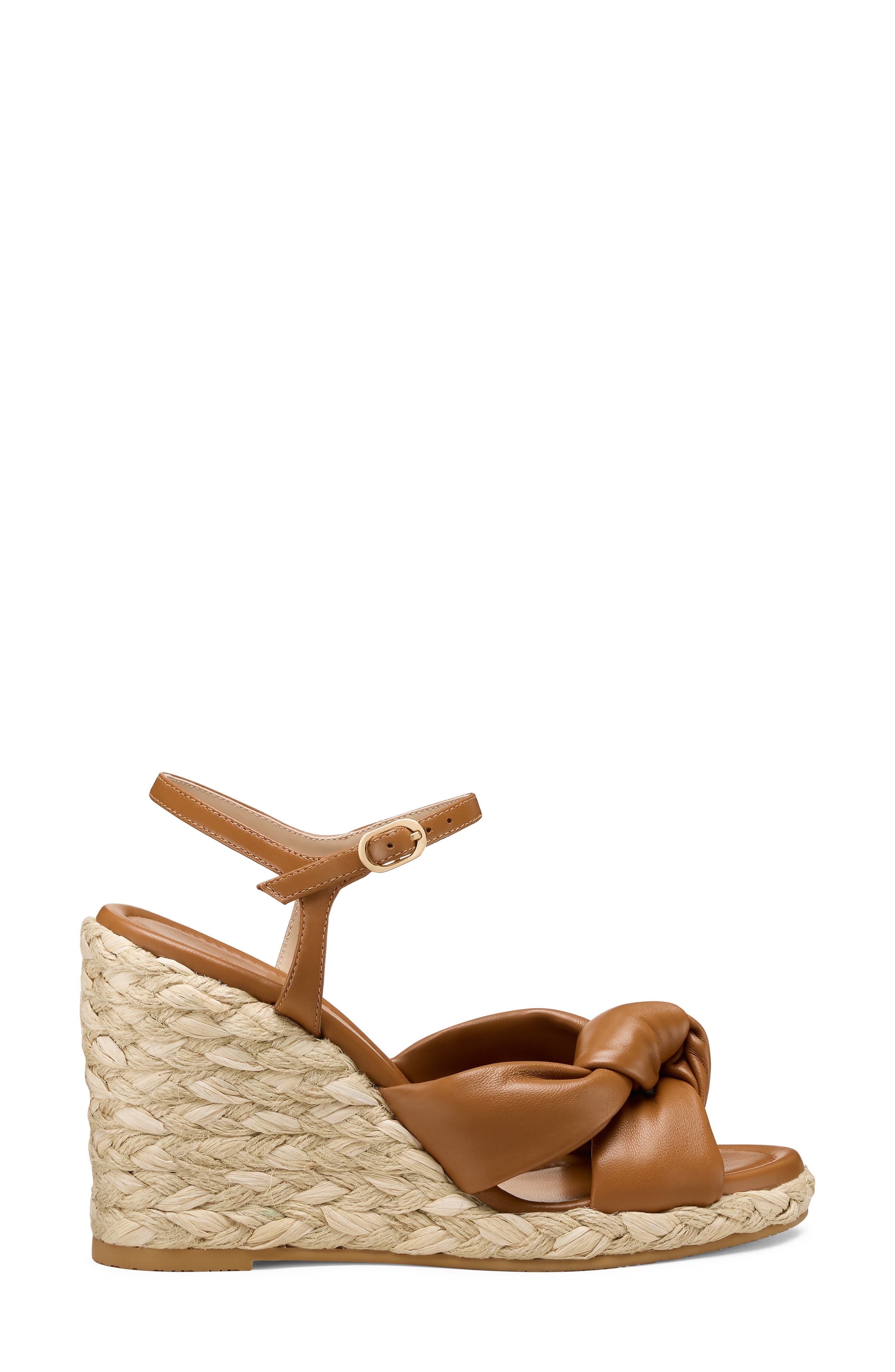 Stuart Weitzman Soplaya Espadrille Wedge Sandal, Alternate, color, Boho Tan
