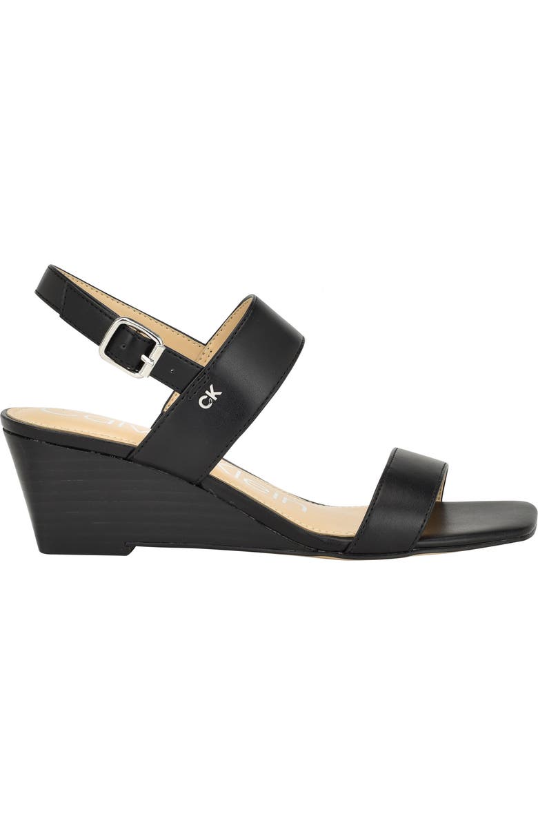Calvin Klein Kayor Wedge Sandal, Alternate, color,