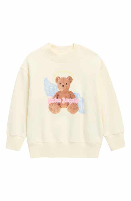 Kids' Bear Angel Cotton Graphic Sweatshirt