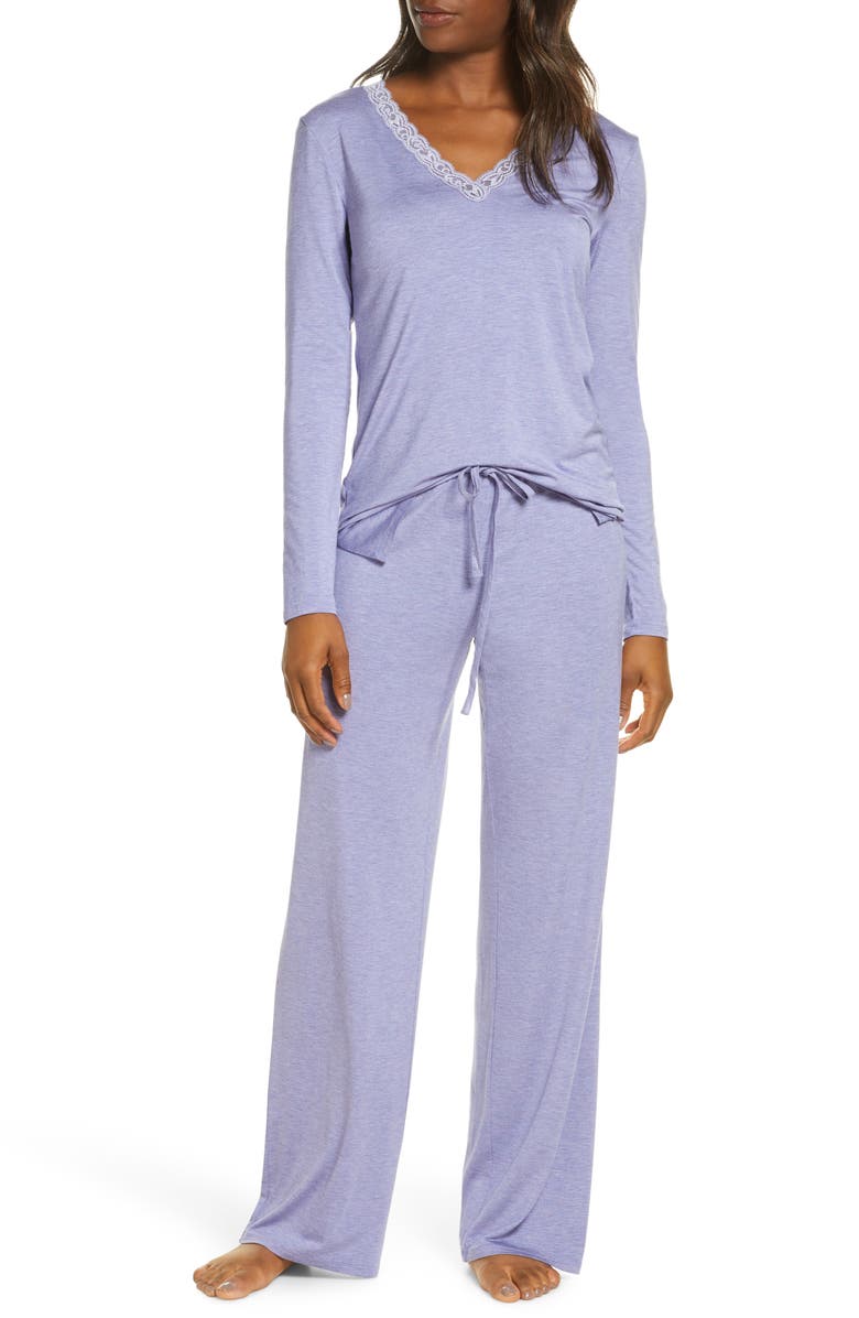 Natori Feathers Pajamas, Main, color, 
