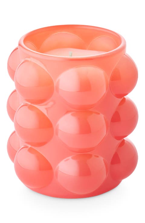 Coconut Milk Mango Bubble Glass Candle