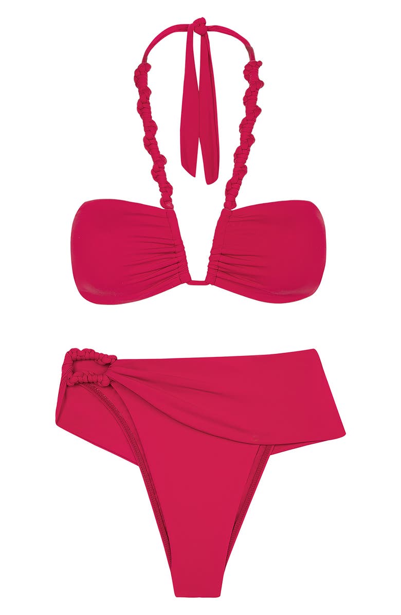 ViX Paula Hermanny Holly Hot High Cut Bikini Bottoms, Alternate, color,