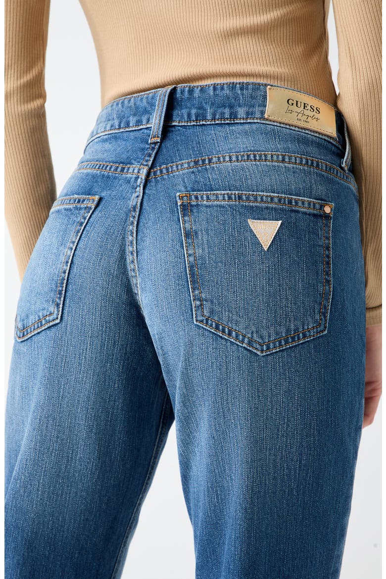 Nicky Straight Leg Jeans, Alternate, color, MEDIUM BLUE