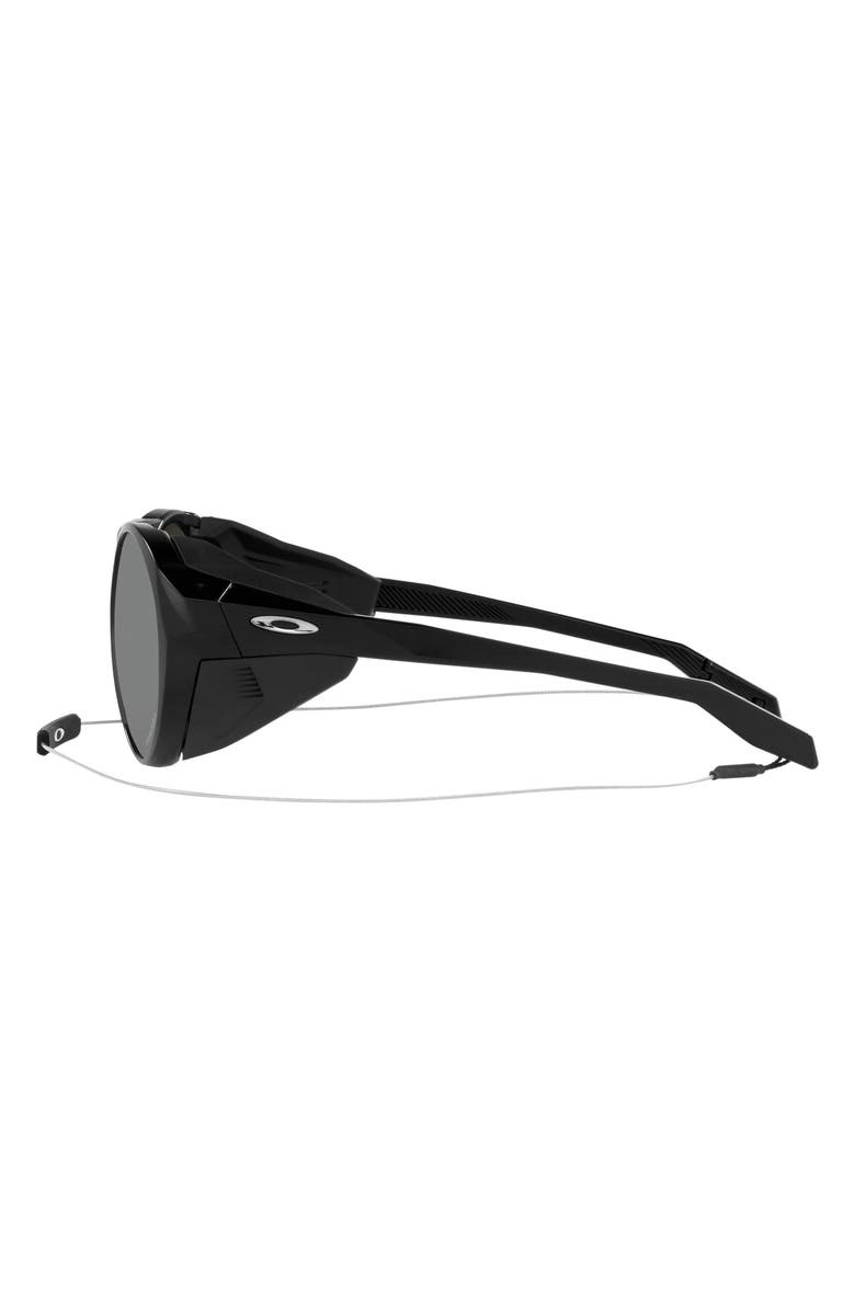 Oakley Clifden 54mm Polarized Sunglasses, Alternate, color, Matte Black