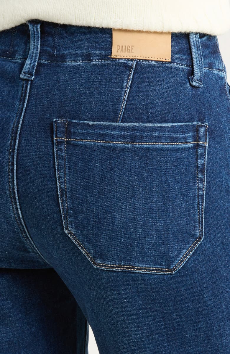 PAIGE Mayslie Ankle Straight Leg Jeans, Alternate, color, Dresden