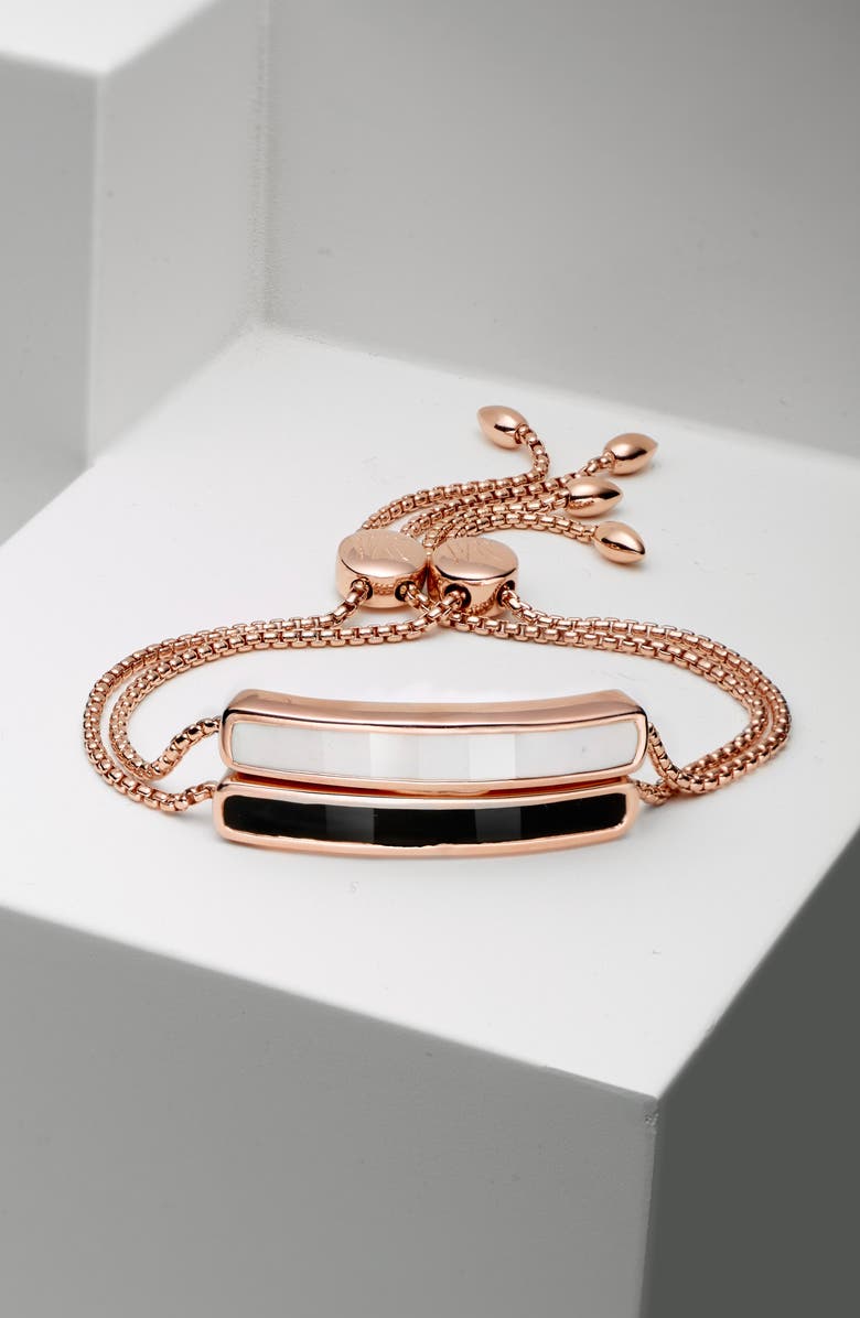 Monica Vinader Engravable Baja Stone Bracelet, Alternate, color,