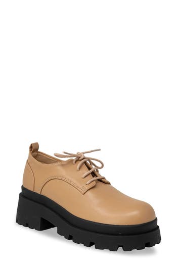 Chase & Chloe Chase And Chloe Lizzo Lugged Platform Derby