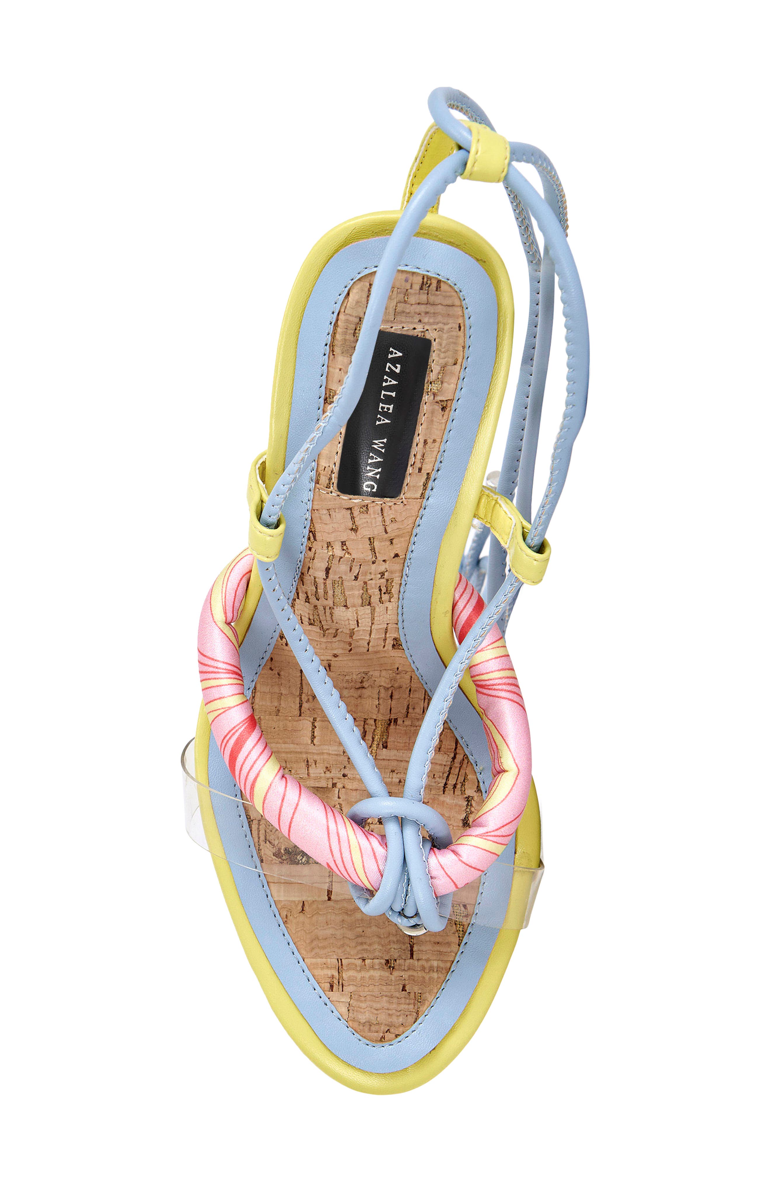 AZALEA WANG Somerset Ankle Wrap Sandal, Alternate, color, 