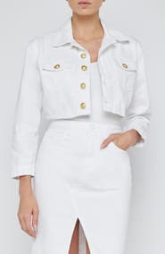 L'AGENCE Genevive Crop Jacket