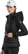 Rudsak SCARLETT WOMEN'S QUILTED LIGHT DOWN JACKET WITH REMOVABLE BELT