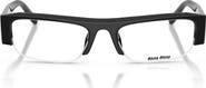 Miu Miu 51mm Gradient Rectangular Sunglasses