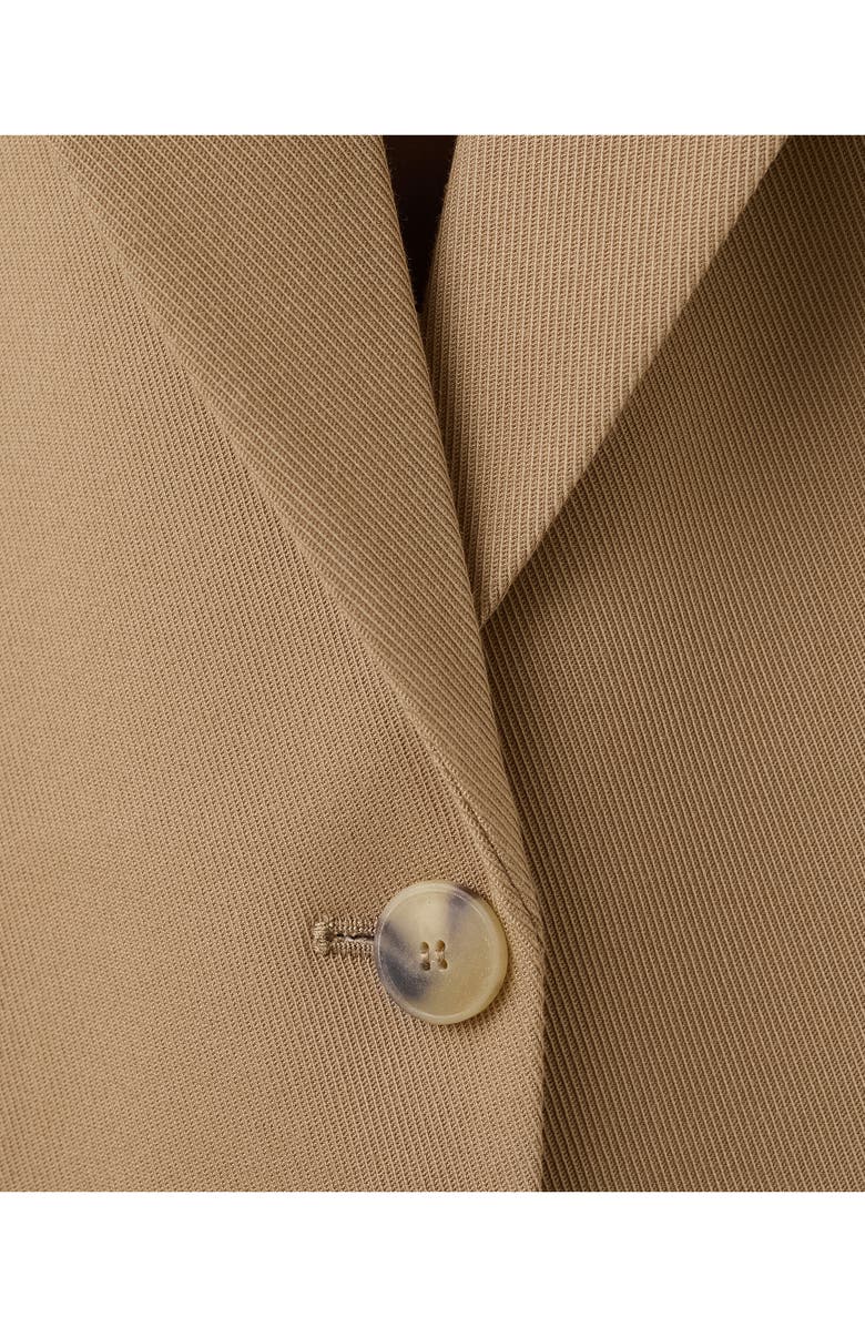 MANGO Osaka Blazer, Alternate, color, Medium Brown