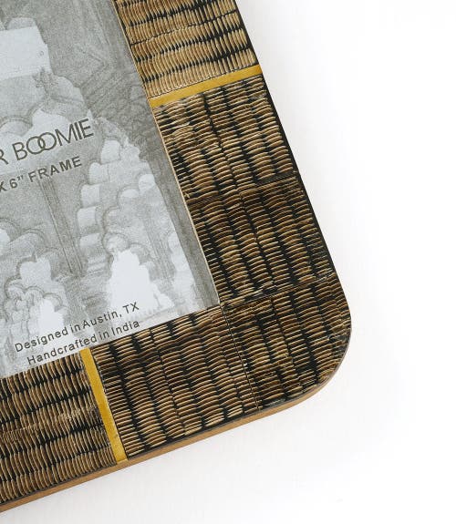 Matr Boomie Kerala 4x6 Picture Frame In Brown