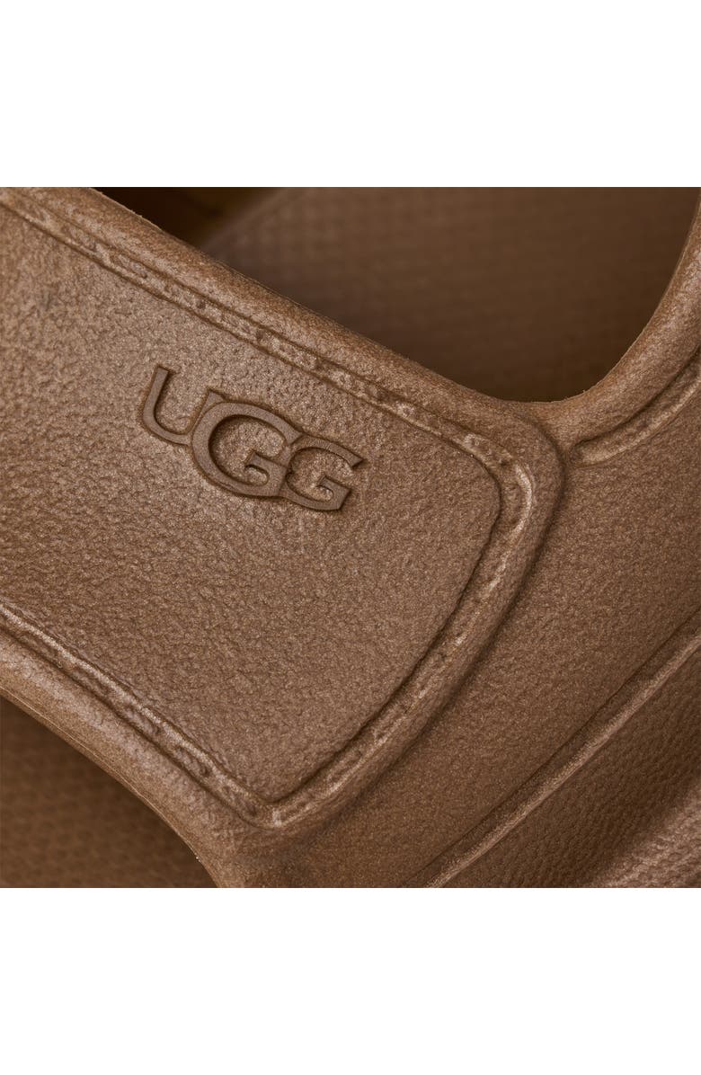 UGG<sup>®</sup> Kids' GoldenGlow Water Friendly Sandal, Alternate, color, Bison Brown