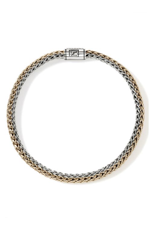 John Hardy Icon Bracelet, Pavé Diamond, 5mm In Gold