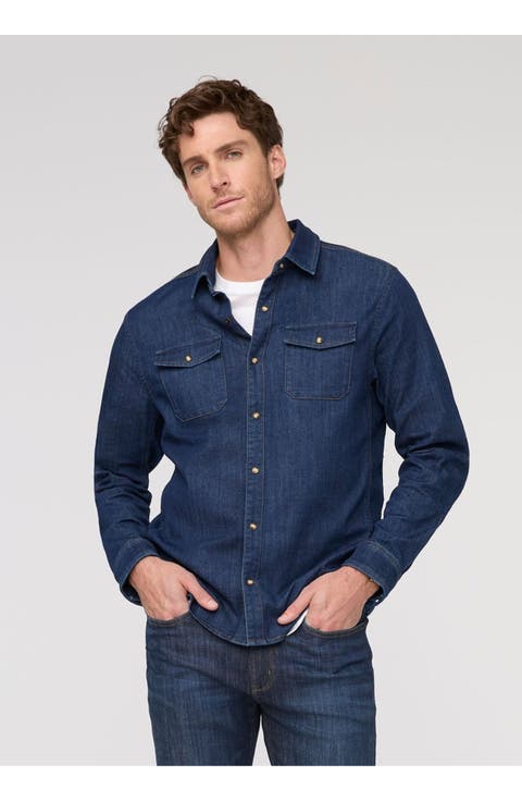Performance Denim Lite Two-Pocket Shirt