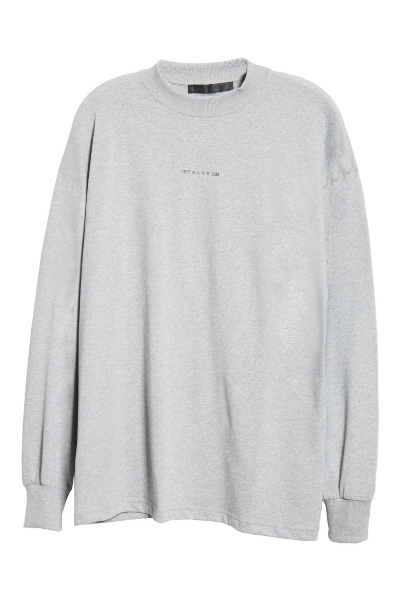 Visual Long Sleeve T-Shirt, Alternate, color, GREY