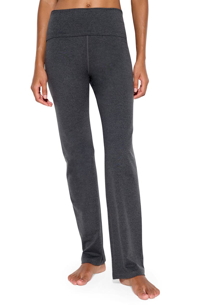 Blair Foldover Waist Pants, Main, color, VINTAGE BLACK