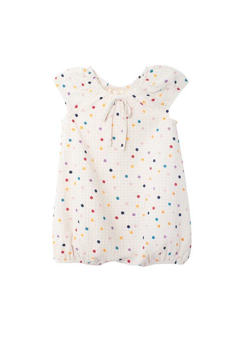 Confetti Cutie Cap Sleeve Romper