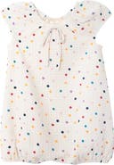 Mabel + Honey Confetti Cutie Cap Sleeve Romper