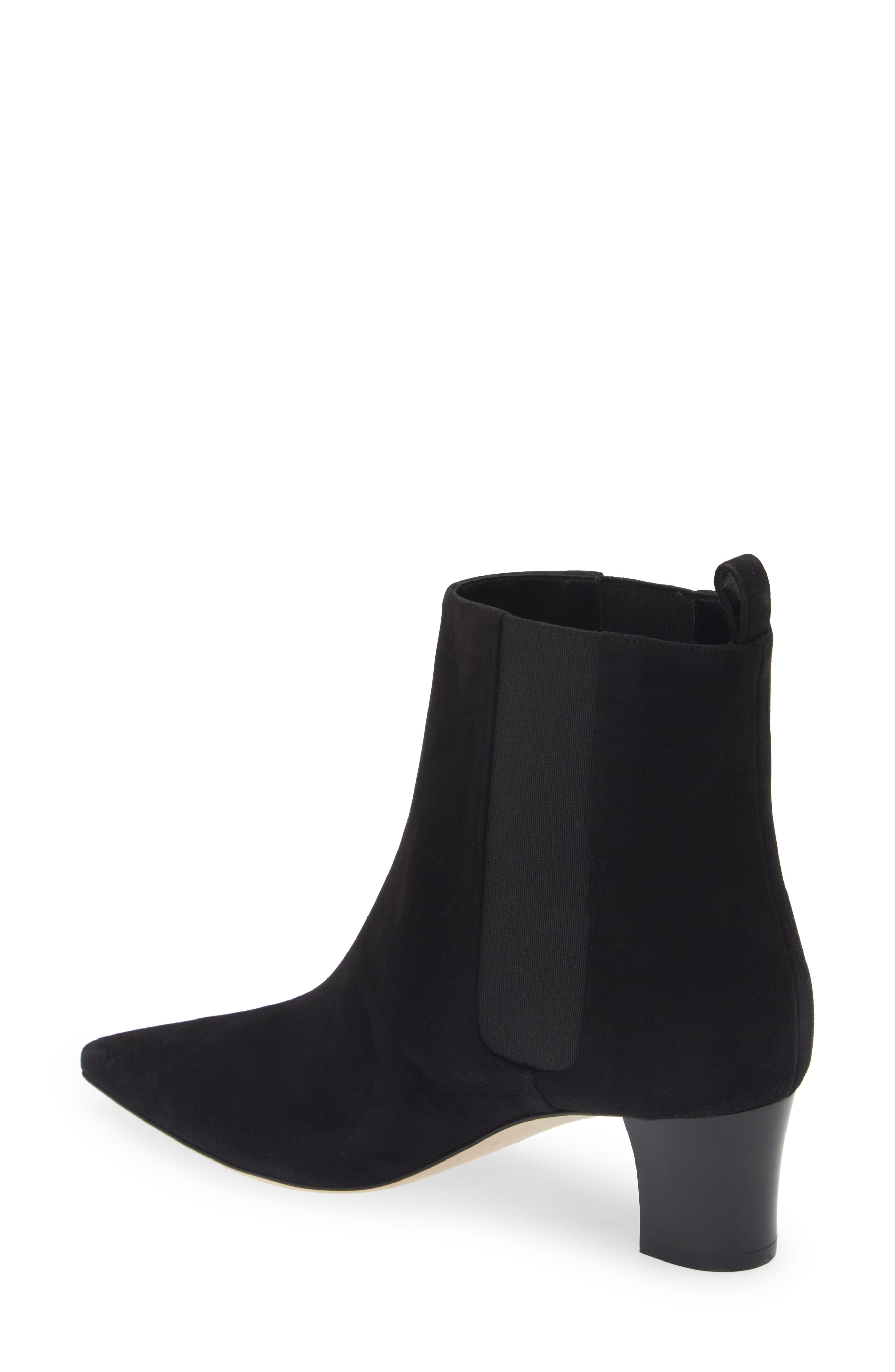 Manolo Blahnik Tiraba Pointed Toe Bootie, Alternate, color, 