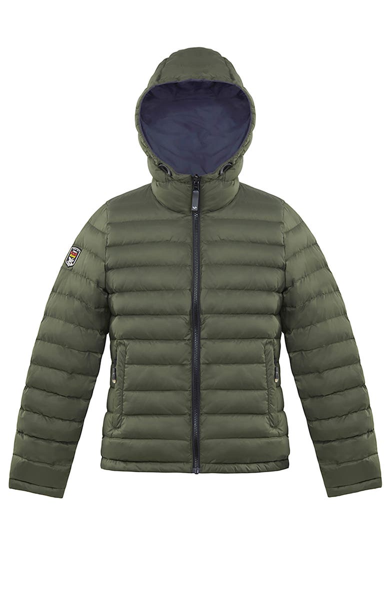 Triple F.A.T. Goose Versa Women's Reversible Down Puffer, Alternate, color, Navy