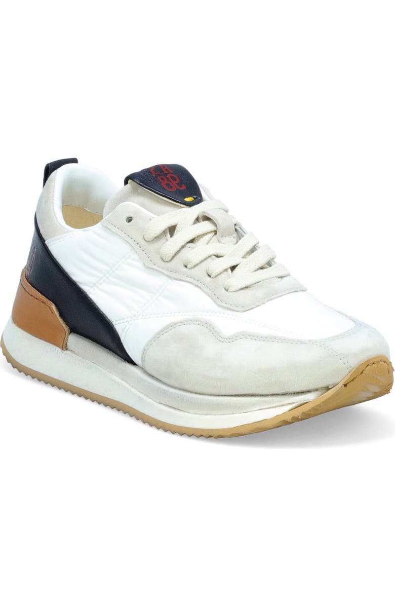 A.S.98 Burke Sneaker, Main, color, White Black Multi