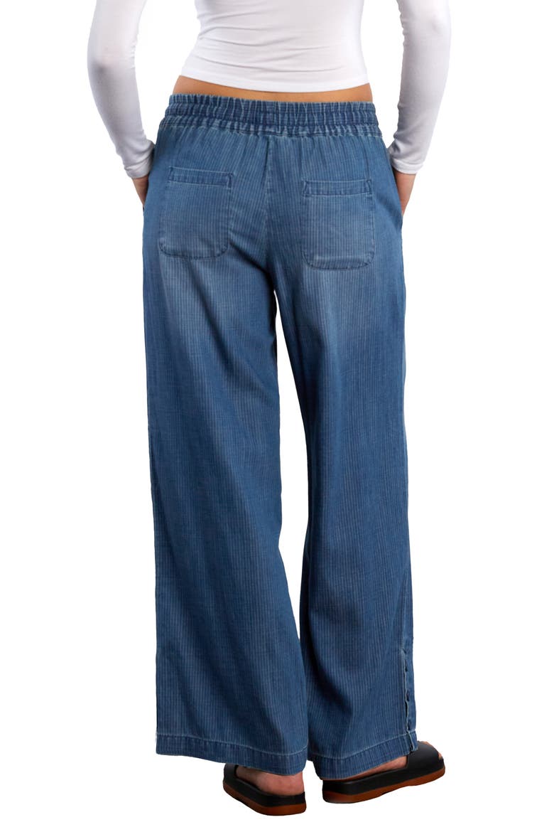 Hero High Waist Wide Leg Pants, Alternate, color, DENIM RR STRIPES