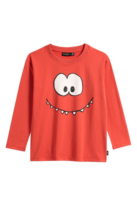 Kids' Long Sleeve Graphic T-Shirt (Toddler, Little Kid & Big Kid)
