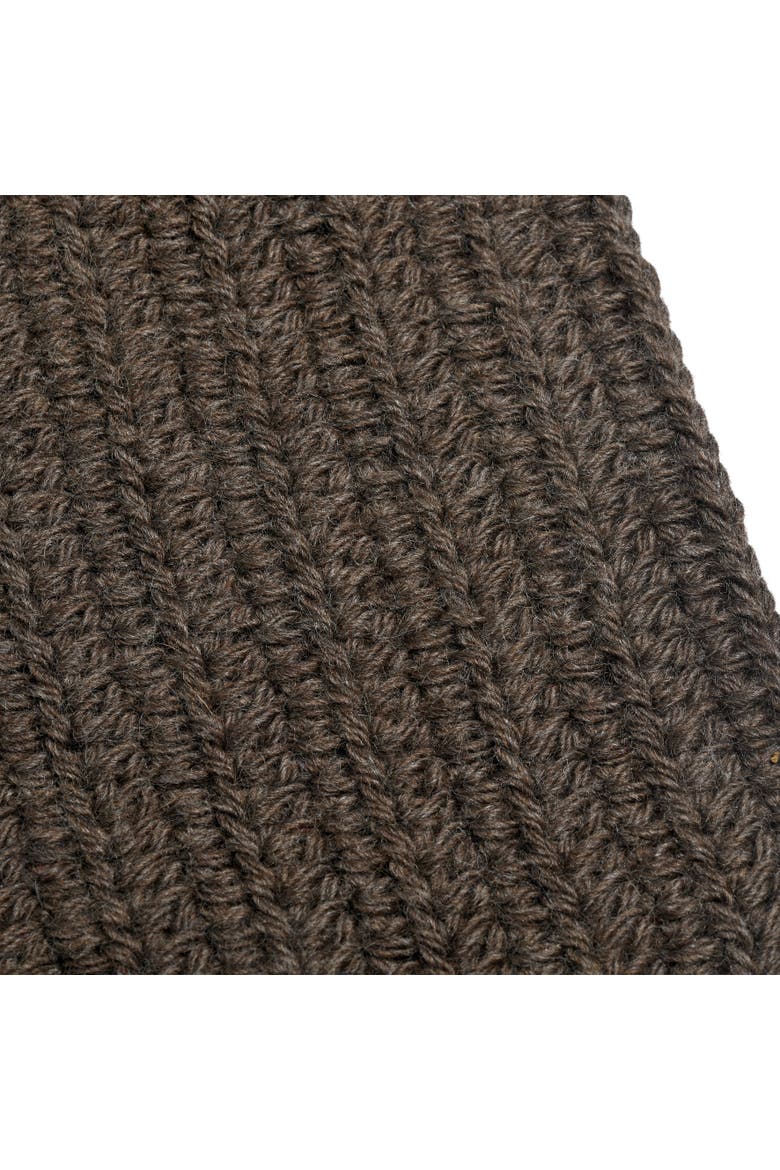 Velour Scarf, Alternate, color, Black