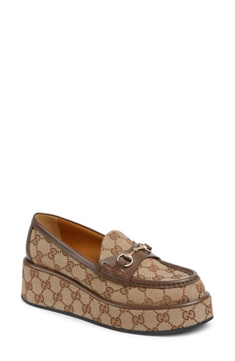 Gucci loafers women fashion brown