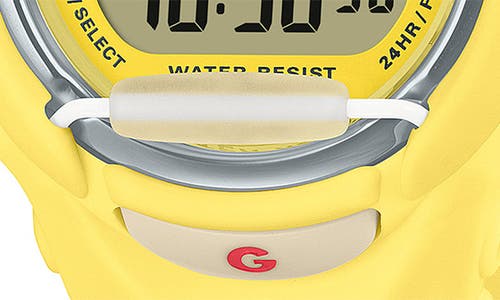 G-shock Women's Japanese Quartz Yellow Resin Watch, 42.6mm In Yellow