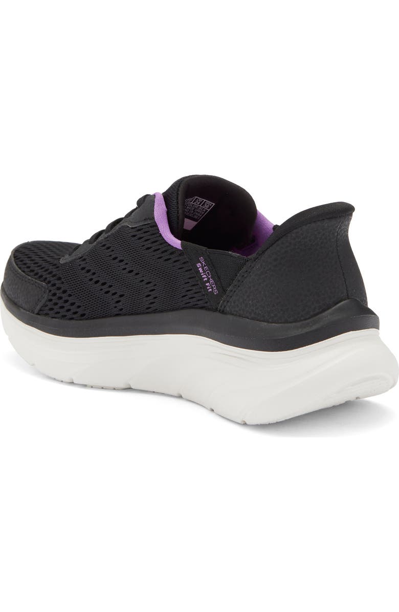SKECHERS D-Lux Walker Swift-Fit<sup>®</sup> Sneaker, Alternate, color, Blk-Black