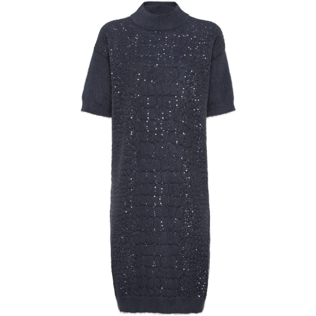 Brunello Cucinelli Dress With Dazzling Croc Motif