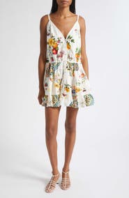 Camilla Magic of the Mercado Print Cotton & Silk Sundress