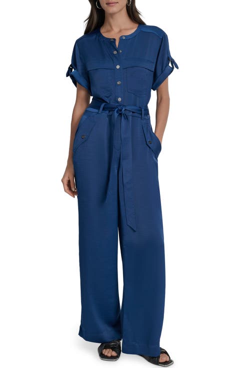 Twill Utility Jumpsuit